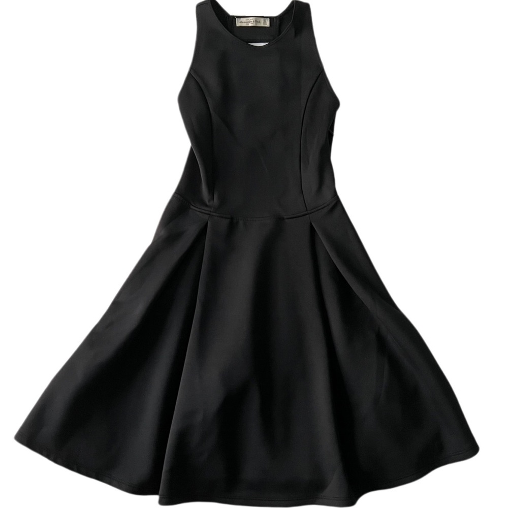 Abercrombie Little Black Skater Dress